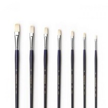 화홍 830 유화 아크릴붓 평붓 낱자루 18호