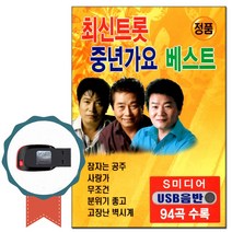 노래USB 최신트로트 중년가요USB 베스트 94곡-차량, 기타, 기타, USB