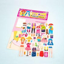 옷입히기 빅젤리 직업놀이스티커 아티스트(239985), 상세페이지 참조