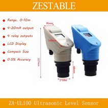초음파 수위 센서 무선 거리 계량기 물 탱크 레벨, 0-10m