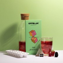 오프블랙 브라이튼업 고급 라즈베리 히비스커스 허브티 12T 히비스커스 라즈베리 애플 진저티