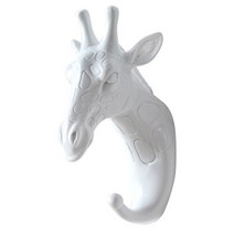 벽 교수형 키 행거 후크 접착 코트 후크 동물 디스플레이 랙 옷 키 벽에 매달려 스토리지 뿔 옷걸이, L