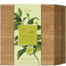 4711 아쿠아 콜로니아 라임 앤 넛메그 오드 코롱 170ml 샤워젤 200ml acqua colonia lime nutmeg