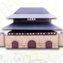 한국사 건축물 모형 전개도 접기 DIY 수학 미술 수업 광화문 초등학생교구 성취감