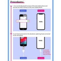 JC JCID AiXun 고속 데이터 마이그레이션 라인 AX-UL iPhone 5s-2 IPad 호환 전송 속도는 480bit/s에, 한개옵션0