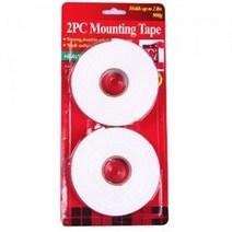 양면 테이프 스펀지 발포 테잎 폼 2p 몰딩 두꺼운 접착, 단품