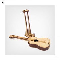 기타 목공예 미니어처 장난감 MU-01 피규어 마이즈 만들기 DIY Guitar 조립, 미니어처 기타 (Guitar) MU-01
