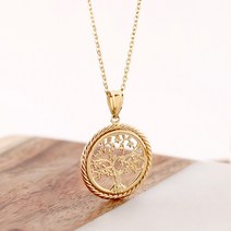 [골드팡] 14k 위시트리 목걸이(당일발송)