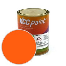 KCC 유크릴형광-오렌지색 1L / 형광페인트, 1개