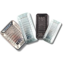 친환경 생분해 용기 정육 수산 마트 반찬 포장 트레이 진공 접시 PLA PET CPP, 5. PLA 26호 흑색