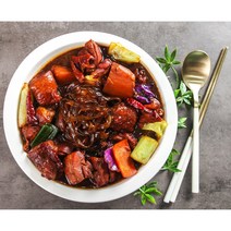청담찜닭 4종 찜닭 간장 빨간 로제 크림카레 순살찜닭 700g, 로제찜닭, 1개