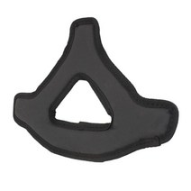 편안한 천 미끄럼 방지 헤드 스트랩 oculus questquest 2 vr 헤드셋 쿠션 헤드 밴드 고정 액세서리 용 폼 소프트 패드, 검은 색