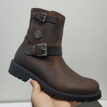 싼타팡 할리데이비슨 워커 부츠 남녀공용 오토바이 슈즈 Harley Davidson, 270mm