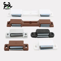 철물판다 PVC 빠지링, 싱글, 크롬