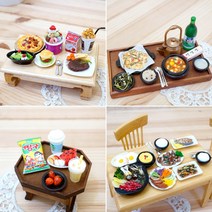 미니미소 미니어처 음식 한상차림 / 밥상과 음식 가능 / 제사상 상차림 납골당 꾸미기 주문제작, 꽃게 찜