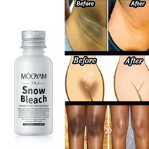 화이트닝크림 미백크림 여성크림 페이스 앤 바디 화이트닝 스노우 블리치 크림 가장 강력한 미백 빠른 표백 친밀한 부위를 위한, [01] 30ml X 1PCS, 01 30ml X 1PCS