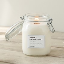 뒤나미스 1000ml 대용량 소이 캔들 우드 심지, 14. 스윗그레이프프룻
