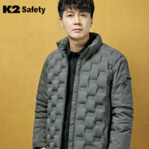 K2 워크웨어 JK-F2101 카키 경량 패딩자켓 생활 방수 볼패딩 충전재 겨울 점퍼