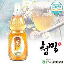 [양봉농협]등급있는 청밀 아카시아꿀 1kg(튜브)/HACCP인증, 1개, 단품