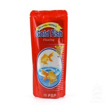 금붕어 비단잉어 관상어 사료 밥 먹이 키우기, 1개