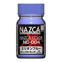 gaianotes 가이아노츠 NC-004 [페인트 NAZCA 컬러 15ml 밀리언 블루광택], 단일