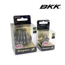 BKK 랩터-Z 트레블훅 Raptor-z 랩터 트래블훅 미늘 루어 낚시 바늘 부시리 방어