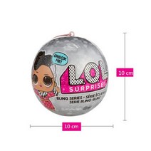 LOL 서프라이즈 장난감 인형 엘오엘 반짝이 모델 블라인드 볼 해체 재미있는 환상적인 계란 깜박이 드레스 소녀 액세서리, [01] 1