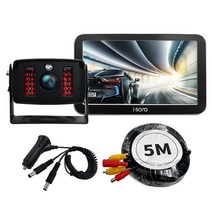 아이소라 화물차 후방카메라 풀세트 135만화소 소니IH-150+7인치AHD모니터 / 9인치AHD모니터, 카메라+7인치모니터(실버), Y시거잭+일체형배선15M