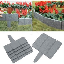 화단울타리 포도나무 키우기 게비온 돌망태 담장 1pcs 정원 테두리 자갈 돌 효과 잔디