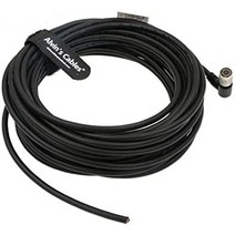alvin39s 케이블 하이 플렉스 6핀 히로세 암 hr10a-7p-6s 케이블 직각 basler gige avt ccd 카메라 5m|16.4인치, 32.8피트10m, 직각 6핀 b형
