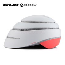 일체형 대두 초경량 통기성 자전거 안전모 헬맷 헬멧 싸이클 방탄모 전동킥보드 산악 스케이트보드 인라인 로드 mtb 장비자전거 gub closca 루프 남성 여성 접이식 12, 내가 60-63cm, 진주 산호