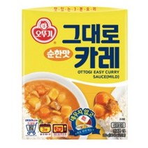 오뚜기 그대로카레 순한맛, 150g, 10개