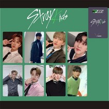명함용지 하드보드지 8 개/대 Kpop Stray Kids 새 앨범 ODDINARY Photocards 인쇄 카드 엽서 LOMO Cards 팬 컬렉션 선물, [07] Changbin