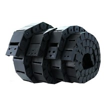 케이블 캐리어 자동변속기 체인R15 7x7mm L1000mm 케이블 드래그 체인 와이어 캐리어 CNC 라우터 기계 3D, 01 7x7mm