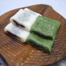 (나눔) 앙금절편 백1kg+쑥1kg 50~55개입 굳지않는떡, 1세트