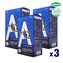 한미 닥터 아르기닌 맥스 L 아르지닌 6000mg 스틱 액상, (20gx15포)x3박스