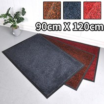 팬션 모텔 출입구 흙먼지털이 현관매트 90X120 먼지제거 게스트하우스 발판, 브라운