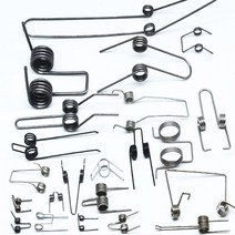 토션스프링 2pcs 다기능 비틀림 스프링 스틸 더블 1/11/12/14/18mm 와이어 직경, 05 1x87mm 3 coils