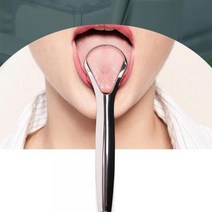 1+1 스텐 혀클리너 백태 설태 제거 혀닦기 혀칫솔 혓바닥, 6개