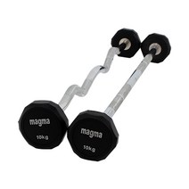 넥스스포츠 고정바벨직선바10kg 고정식바벨 일체형바벨