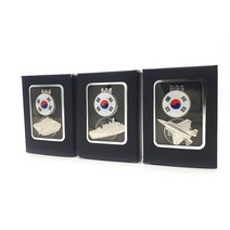 대한민국 육군 해군 공군 태극기 볼마커 선물세트, 해군+태극기