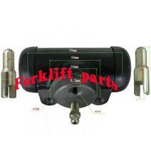 수동 지게차 TCM FD/G30T3 Komatsu FD/G20-30/-15 용 포크 리프트 부품 휠 실린더 OEM C-52-13117-52000 3, 한개옵션0