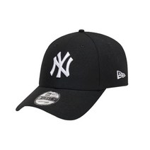뉴에라 [뉴에라] MLB NY 베이직화이트온 블랙 볼캡12836257