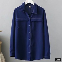 가바바 여성 빅사이즈 긴팔 블라우스 세련미를 강조시켜주는 쉬폰 블라우스 G43998