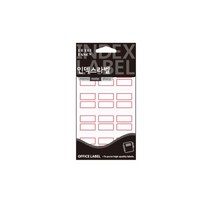 일반 견출지 104R 18매 적색 팬시 팬시 일반 적색 사무용품 노원 견출지 104R 방수, 본상품선택