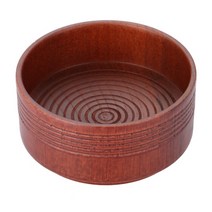 구렛나루 수염 나무 남자 남성 면도 머그 면도 크림 비누 거품 그릇 shaving brush cup round thread bottom wet shave Bowl 얼굴 청소, 없음