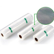 진공포장비닐 식품 등급 1217223032cm 500cm 식품 백 실러 보관 가방 식품 신선한 긴 유지, 분홍색