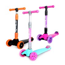 21세기 킥보드 마카롱 스핀 어린이 씽씽카, 핑크