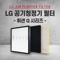 엘지 공기청정기 LA-K111SS 필터 Q 시리즈 국내산 H13, 1개, 002.헤파 탈취 세트(고급형)