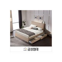 908 LED 수납침대(SS)-독립스프링 매트리스, 화이트